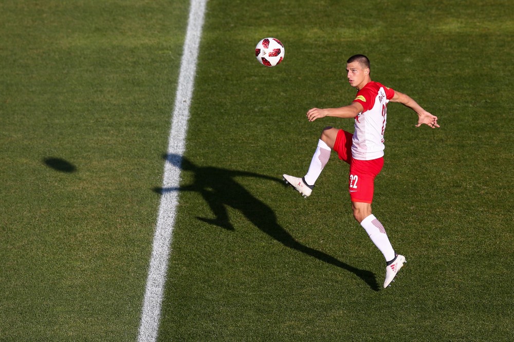 Fotocredit: fcrbs / gepa pictures Stefan Lainer während eines Spiels von RB Salzburg